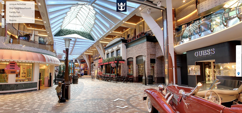 Illustration for article titled Explore the Largest Cruise Ship In the World With Google Street View